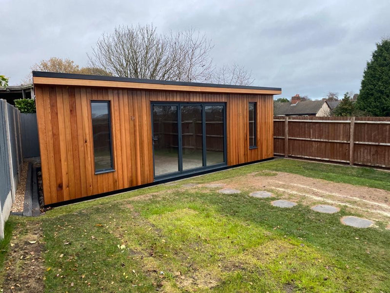 Western Red Cedar Cladding No2 Clear & Better 18x144mm