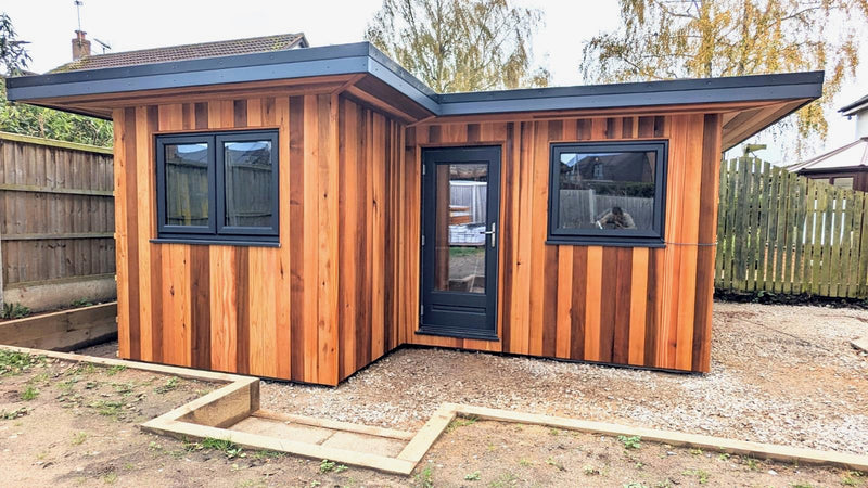 Western Red Cedar Cladding No2 Clear & Better 18x144mm