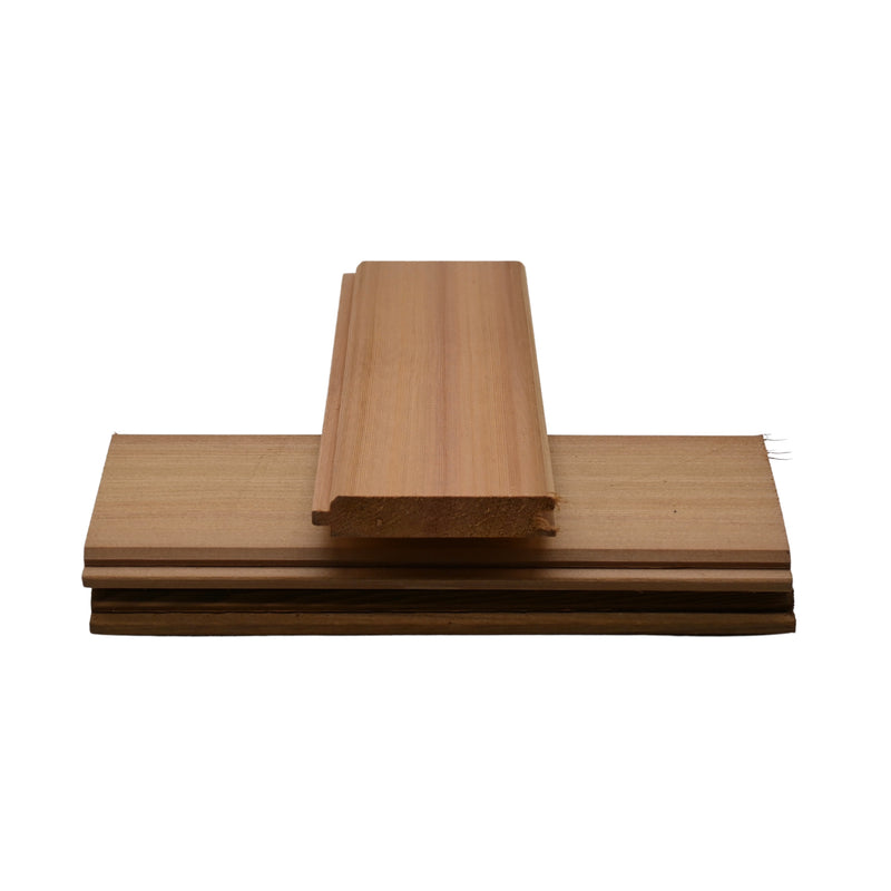 Western Red Cedar Cladding No.2 Clear & Better 18x94mm