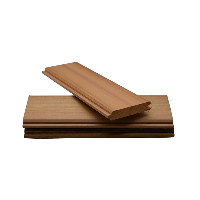 Western Red Cedar Cladding No.2 Clear & Better 18x94mm