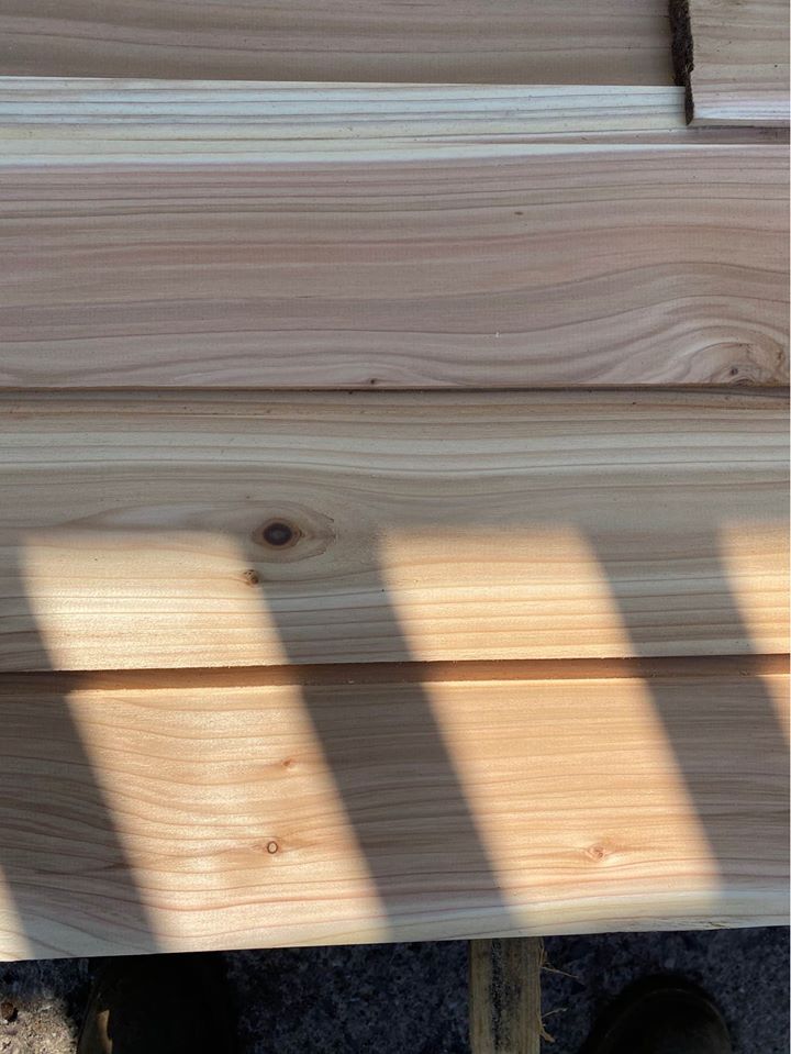 British Western Red Cedar Cladding 19x144mm